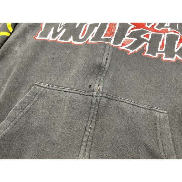 Y2K Metal Mulisha Rockstar Energy Drink Black Hoodie Size XL - Picture 7 of 14